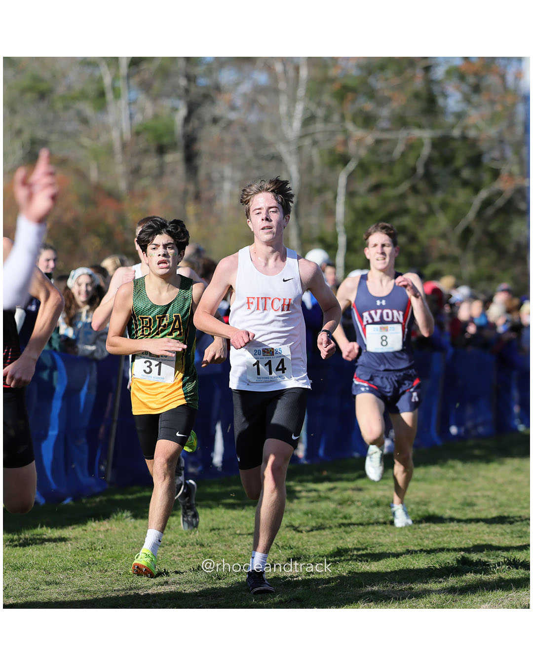 Julien Silva, Fitch High School, P36, 17:15.39 - New England Cross Country State Championship - Thetford Vt - November 8, 2025 File: ./dir-2-Boys-Championship/251108-2025-New England-Cross-Country-Championships-Thetford-VT-618-296A0784.jpg Julien Silva, Fitch High School, P36, 17:15.39 - New England Cross Country State Championship - Thetford Vt - November 8, 2025 – 2025 New E…